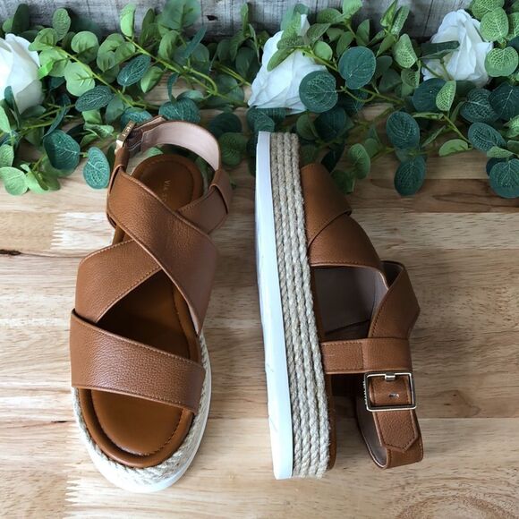 Via Spiga Grayce Sandal, Size 9 M - Brown - Picture 3 of 6